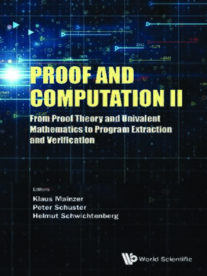 cover image of Proof and Computation Ii